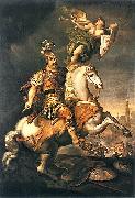 Jerzy Siemiginowski-Eleuter, John III Sobieski at the Battle of Vienna